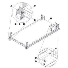 Main Platform for Skyjack SJ4720 DC Scissor Lift