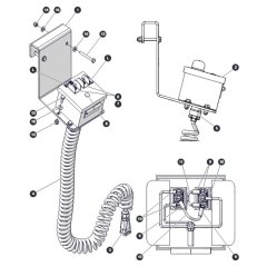 Powerdeck Controls for Skyjack SJ4720 DC Scissor Lift