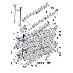Scissors for Skyjack SJ4720 DC Scissor Lift
