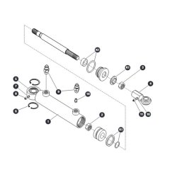 Steer Cylinder for Skyjack SJ4720 DC Scissor Lift