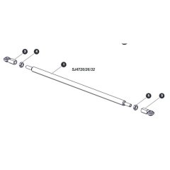 Tie Rod for Skyjack SJ4720 DC Scissor Lift
