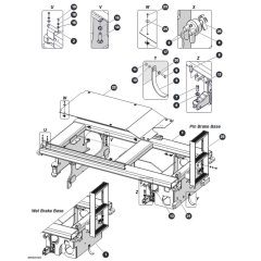 Base for Skyjack SJ4726 DC Scissor Lift
