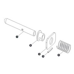 Gate Latch for Skyjack SJ4726 DC Scissor Lift