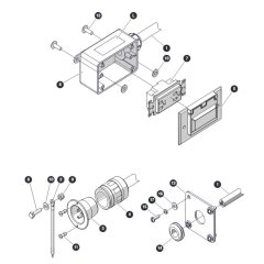 Platform A/C Outlet for Skyjack SJ4726 DC Scissor Lift