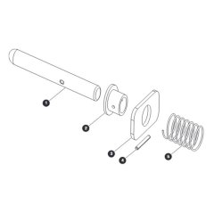 Gate Latch for Skyjack SJ4732 DC Scissor Lift