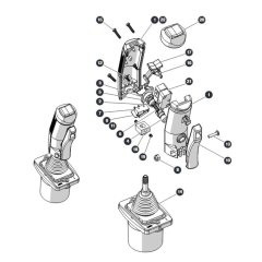 Joystick for Skyjack SJ4732 DC Scissor Lift