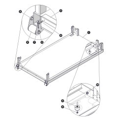 Main Platform for Skyjack SJ4732 DC Scissor Lift