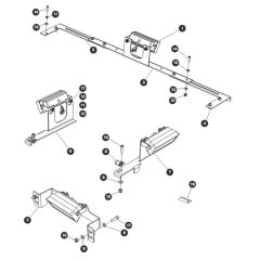 Perimeter Lights for Skyjack SJ4732 DC Scissor Lift