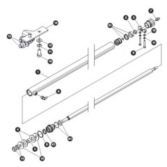 Powerdeck Cylinder for Skyjack SJ4732 DC Scissor Lift