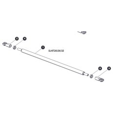 Tie Rod for Skyjack SJ4732 DC Scissor Lift