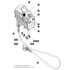 Control Box Cover for Skyjack SJ4740 DC Scissor Lift