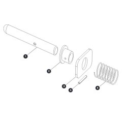 Gate Latch for Skyjack SJ4740 DC Scissor Lift