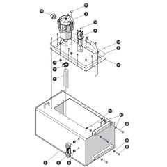 Hydraulic Tank for Skyjack SJ4740 DC Scissor Lift