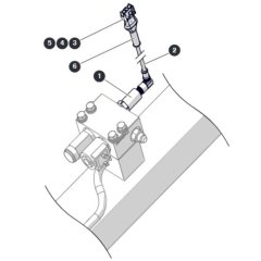 Pressure Transducer for Skyjack SJ4740 DC Scissor Lift