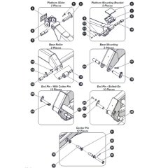 Scissors Hardware for Skyjack SJ4740 DC Scissor Lift