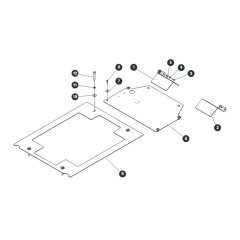 Base Covers for Skyjack SJ4740 E C103007000 - C103999999 DC Scissor Lift