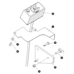 Dual Height Switch for Skyjack SJ4740 E C103007000 - C103999999 DC Scissor Lift