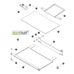 EcoTray for Skyjack SJ4740 E C103007000 - C103999999 DC Scissor Lift