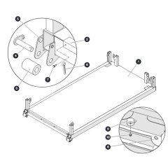 Main Platform for Skyjack SJ4740 E C103007000 - C103999999 DC Scissor Lift