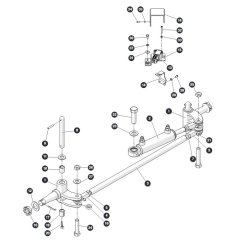 Steering Assembly for Skyjack SJ4740 E C103007000 - C103999999 DC Scissor Lift