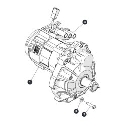 Wheel Motors for Skyjack SJ4740 E C103007000 - C103999999 DC Scissor Lift