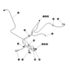 Battery Cables for Skyjack SJ66 Tplus Telescopic Boom