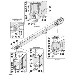 Boom Sections for Skyjack SJ66 Tplus Telescopic Boom
