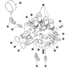 Brake Manifold for Skyjack SJ66 Tplus Telescopic Boom