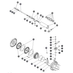 Brakes - Front and Rear Axles for Skyjack SJ66 Tplus Telescopic Boom