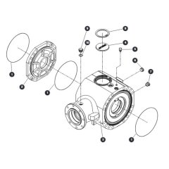 Central Housing - Rear Axle for Skyjack SJ66 Tplus Telescopic Boom