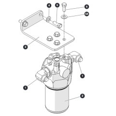 Charge Filter for Skyjack SJ66 Tplus Telescopic Boom
