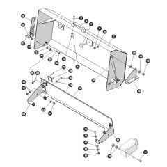 Control Box Cover for Skyjack SJ66 Tplus Telescopic Boom