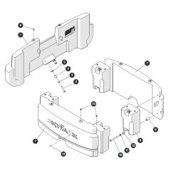 Counterweight for Skyjack SJ66 Tplus Telescopic Boom