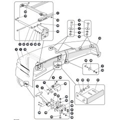Cowling - Engine Side for Skyjack SJ66 Tplus Telescopic Boom