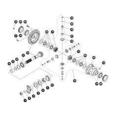 Differential - Front Axle for Skyjack SJ66 Tplus Telescopic Boom