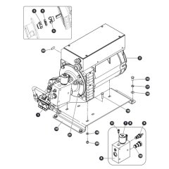 Generator - 12 kW for Skyjack SJ66 Tplus Telescopic Boom