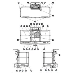 Labels - Platform for Skyjack SJ66 Tplus Telescopic Boom