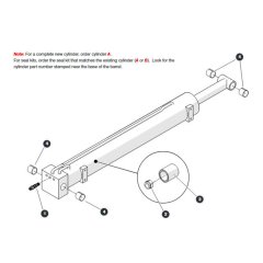 Lift Cylinder for Skyjack SJ66 Tplus Telescopic Boom