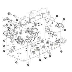Main Manifold-1 for Skyjack SJ66 Tplus Telescopic Boom
