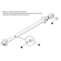 Master Cylinder for Skyjack SJ66 Tplus Telescopic Boom