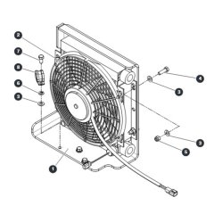Oil Cooler for Skyjack SJ66 Tplus Telescopic Boom