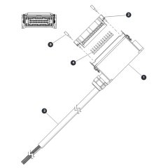 Electrical Panel Control Cable for Skyjack SJ6826 (B200000001 - B200999999) RT Scissor Lift