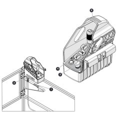 Labels - Platform Control Box for Skyjack SJ6826 (B200000001 - B200999999) RT Scissor Lift