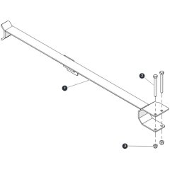 Maintenance Support Stand for Skyjack SJ6826 (B200000001 - B200999999) RT Scissor Lift