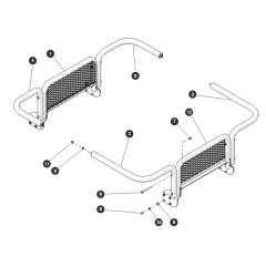 Scissor Guards - CE for Skyjack SJ6826 (B200000001 - B200999999) RT Scissor Lift