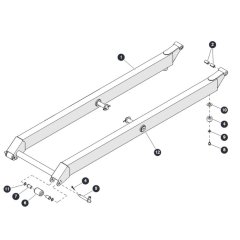 Scissor Level 1 Outside for Skyjack SJ6826 (B200000001 - B200999999) RT Scissor Lift