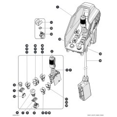 Control Box Cover for Skyjack SJ6832 (B200000001 - B200999999) RT Scissor Lift