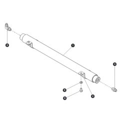 Cushion Cylinder for Skyjack SJ6832 (B200000001 - B200999999) RT Scissor Lift