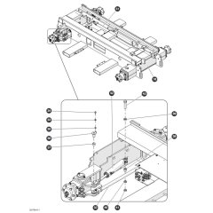Drive System-1 for Skyjack SJ6832 (B200000001 - B200999999) RT Scissor Lift
