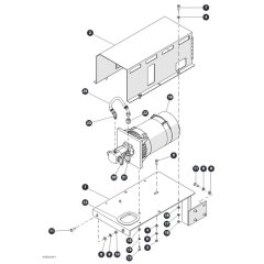 Hydraulic Generator - CE for Skyjack SJ6832 (B200000001 - B200999999) RT Scissor Lift